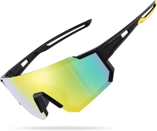 Vista 22 de Gafas de sol polarizadas deportivas para hombres y mujeres, gafas de sol para pesca, ciclismo, bicicleta de montaña, béisbol con protección UV