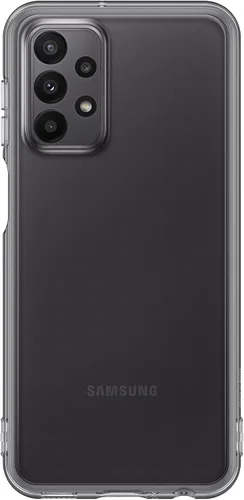 Vista 2 de Samsung Funda protectora suave y transparente para Galaxy A23 5G, diseño elegante, delgado, protección de TPU duradera, versión estadounidense