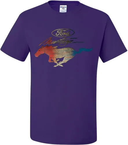 Vista 9 de Camiseta con logotipo Ford Mustang GT Shelby Cobra Boss 302 Muscle para hombre