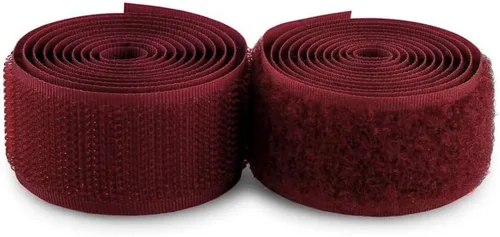 Vista 13 de Cierre de Gancho y Bucle de 1 Pulgada Beige - Cinta de Gancho y Bucle de Nylon No Adhesiva - Longitud de 1 Yarda - Para Tela, Bolsas