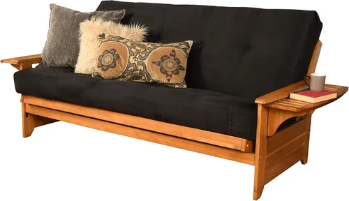 Vista 16 de Kodiak Furniture Futón Phoenix de tamaño completo con acabado de nuez de mantequilla, canadiense