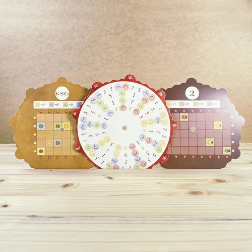Vista 9 de Sit Down! Tiwanaku - Juego de mesa de estrategia Sit Down! para optimización de exploración de deducción, rueda madre tierra Pachamama, modo