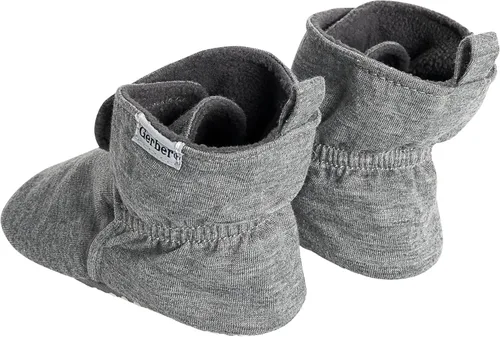 Vista 5 de Gerber Botines unisex con forro polar para niños, antideslizantes y suaves