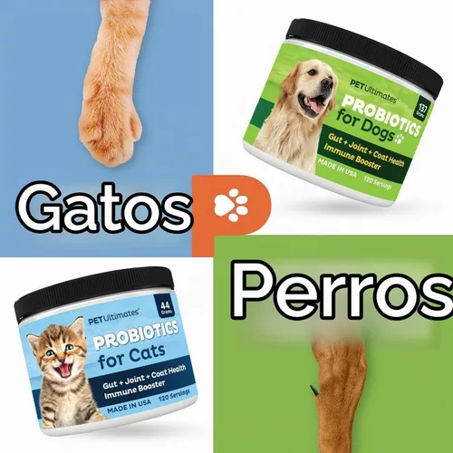 Vista 7 de Pet Ultimates probióticos para gatos, 44 gramos