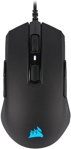 Vista 11 de Corsair M55 Mouse inalámbrico ligero para juegos FPS - 2.4 GHz y Bluetooth - 24,000 DPI - Batería de larga duración - Seis botones programables