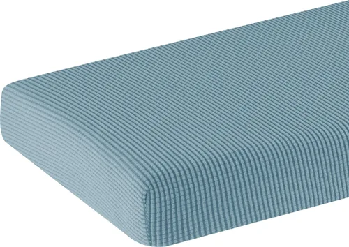 Vista 26 de subrtex Funda de Cojín Elástica Suave para Asiento de Sofá Funda Deslizable de Spandex para Silla y Sofá Adecuada para 1-2-3 Plazas Reemplazo