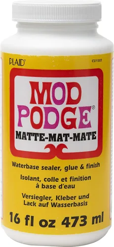 Vista 5 de Mod Podge Brillo súper grueso (8 onzas) y Mod Podge Matte (16 oz)