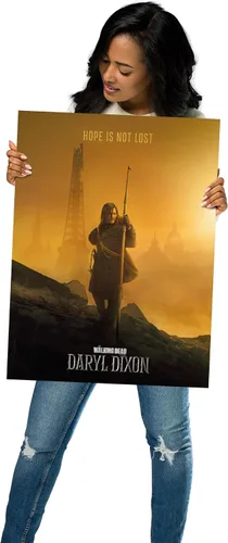 Vista 3 de The Walking Dead: Póster de Daryl Dixon, 18 x 24 pulgadas
