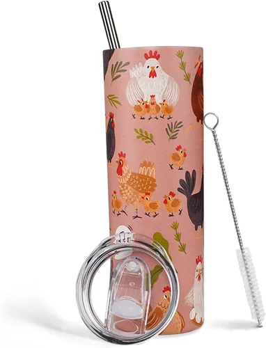 Vista 13 de Regalos de mariposa para mujer, decoración de mariposas, el mejor regalo de cumpleaños, 20 onzas con tapa y pajita, taza de viaje de acero