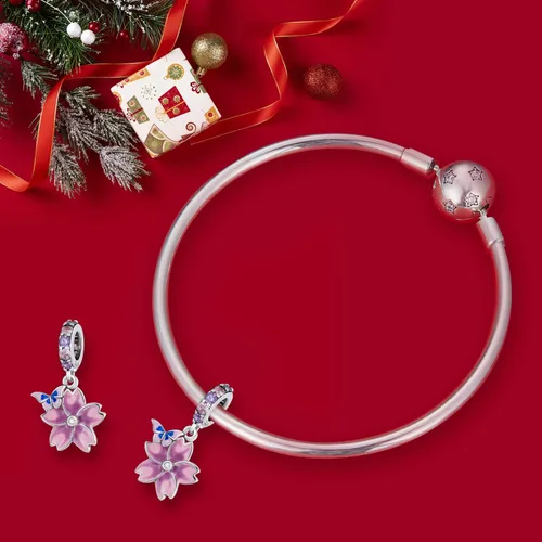 Vista 4 de VOROCO Atrapasueños con diseño de estrella de café y luna para pulsera de plata de ley 925 y cuentas para pulsera y collar, joyería de bricolaje