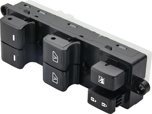 Vista 7 de Interruptor de ventana para Nissan Pathfinder 2007 2008 2009 2010 2011 2012. Interruptor maestro de vidrios de puerta de control. Sustituye a