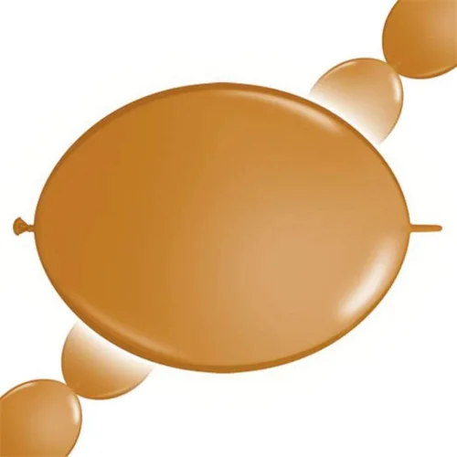 Vista 5 de Qualatex Quick Link Globos - Blanco - Bolsa de 50, 12