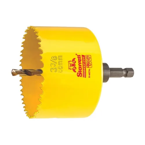 Vista 38 de Starrett LS - Corona perforadora HSS de corte profundo 1-7-8" (48mm) (DCH0178-G)