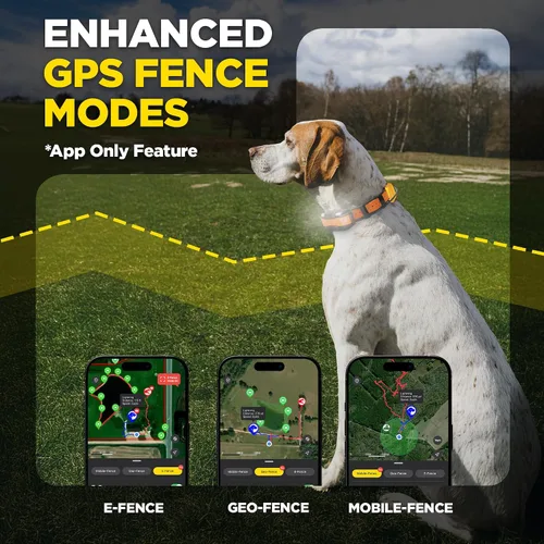 Vista 7 de Dogtra PATHFINDER2 MINI Compass Live GPS Sistema de seguimiento y entrenamiento de perros – Collar electrónico de alcance de 4 millas de mano sin