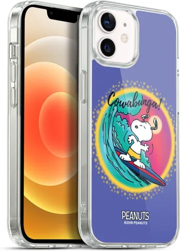 Vista 114 de Head Case Designs Funda de gel con licencia oficial de Peanuts Beach Surf Snoopy Boardwalk Airbrush [protección de grado militar] compatible