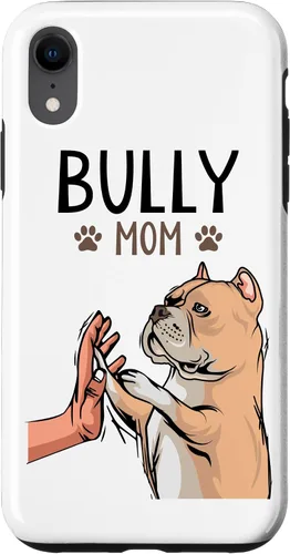 Vista 24 de Funda para iPhone 13 Pro Max American Bully Mom Dog Mama Dog Dog Holder