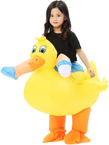 Vista 3 de JYZCOS Disfraz inflable para jinete de niño