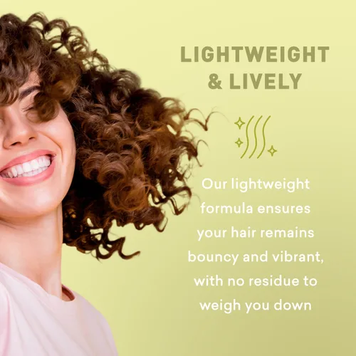 Vista 6 de Just Nutritive Gel de hierbas para el cabello con vitaminas y proteínas, natural, sin alcohol y control de la humedad para todo tipo de cabello, 16