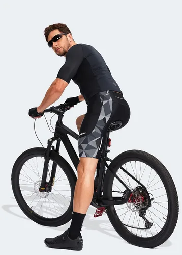 Vista 6 de Bikewa Pantalones cortos de ciclismo para hombre con acolchado 3D para ciclismo de carretera, ciclismo de montaña, ciclismo UPF 50+, bolsillos