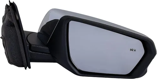 Vista 90 de Kool Vue - Espejo calefactable izquierdo para Chevrolet Silverado 1500 GMC Sierra 1500 2007-2013 plegable eléctrico con luz de señal y lámpara