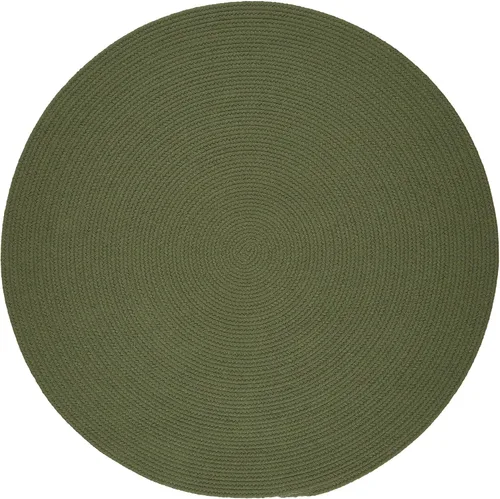 Vista 89 de Tapete de interior/exterior, diseño texturado trenzado, tapete reversible, Sintético, Musgo verde Verde (Moss Green)