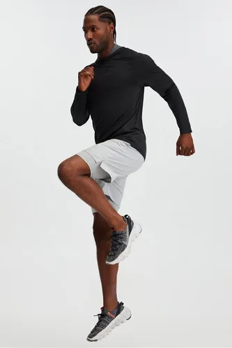 Vista 3 de Fabletics The Fundamental - Pantalón corto para hombre (forro), entrenamiento, correr, entrenamiento, gimnasio, yoga, ultraligero, atlético