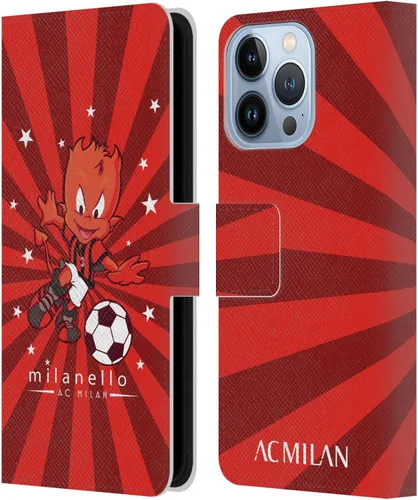 Vista 67 de Head Case Designs Officially Licensed AC Milan Dream Big Children Leather Wallet Case Compatible with Apple iPhone 11