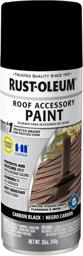 Vista 12 de Rust-Oleum 302125 Pintura en aerosol para recubrimiento de accesorios de techado, 12 onzas, Espresso Shake Batido Espresso