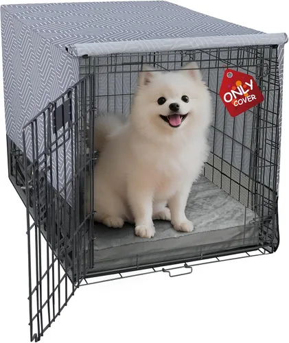 Vista 14 de Explore Land Funda transpirable para jaula de perro, ventilación de malla de 4 lados, funda básica para perrera para mascotas, todos los lados