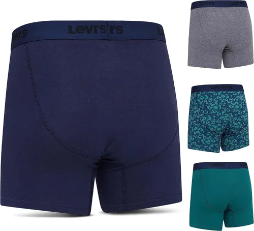 Vista 2 de Levi's Mens Boxer Briefs Breathable Stretch Underwear 4 Pack
