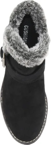 Vista 5 de CUSHIONAIRE Botines de cuña Rhodes para mujer espuma viscoelástica