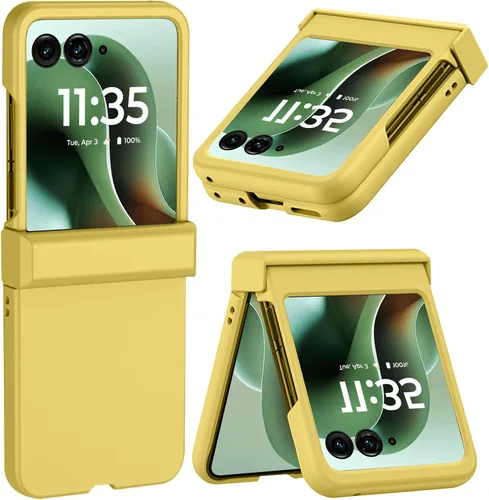 Vista 11 de NINKI Funda protectora para Motorola Razr Ultra 2025 con protector de bisagra, delgada, a prueba de golpes, para Motorola Razr 60 Ultra, funda