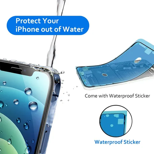 Vista 7 de Para iPhone 11 Reemplazo de pantalla de 6.1 pulgadas, pantalla LCD táctil digitalizador Asamblea con herramientas de reparación, compatible