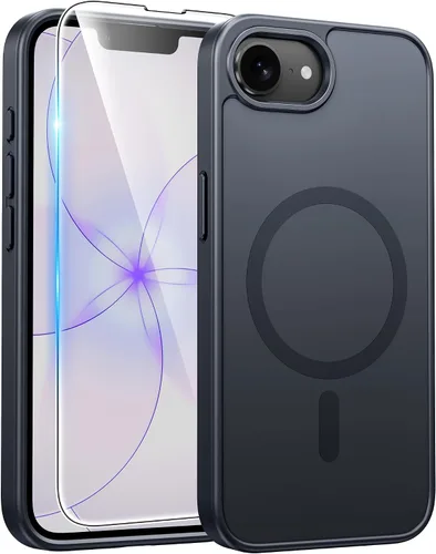 Vista 146 de FNTCASE - Funda para iPhone 16 Pro: magnética, mate, translúcida, de grado militar, protectora contra caídas, resistente, fina, duradera y a prueba