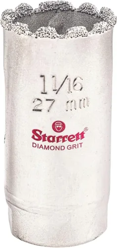 Vista 30 de Starrett KD0100-N - Holesaw de grano de diamante de 1 pulgada