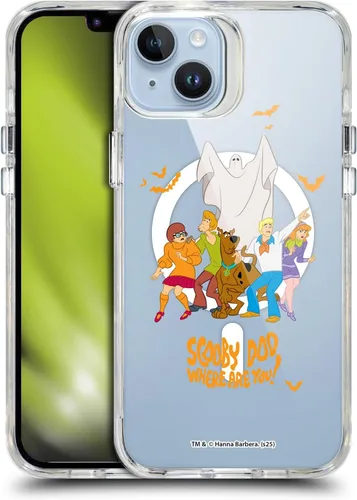 Vista 204 de Head Case Designs Funda con licencia oficial de Scooby-Doo Capture Character Art a prueba de golpes [protección de grado militar] compatible