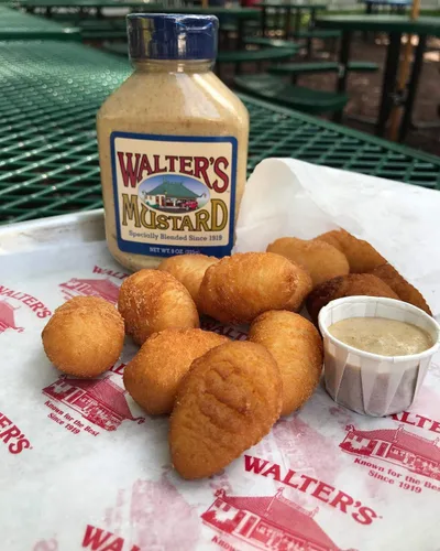 Vista 3 de Walter's Mustard, 9 onzas (paquete de 2) – Famoso en el mundo, especialmente mezclado desde 1919, todo natural, sin aditivos, una mezcla secreta