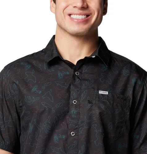 Vista 3 de Columbia - Camisa Super Slack Tide Camp de manga corta para hombre