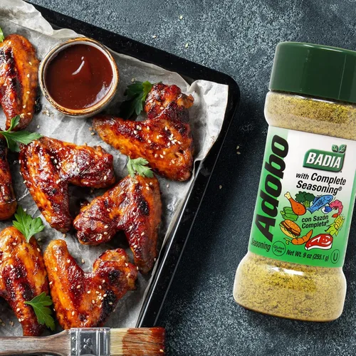 Vista 3 de Badia Adobo con condimento completo, 9 onzas, especias latinas multiusos para cocinar todos los días