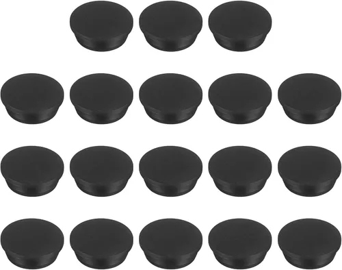 Vista 95 de MECCANIXITY - Tapones de silicona en forma de T (26mm, 1 pulgada de diámetro), color negro