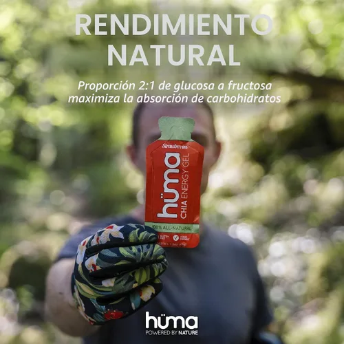 Vista 6 de Gel energético Huma Chia Energy Gel, 24 unidades, 1