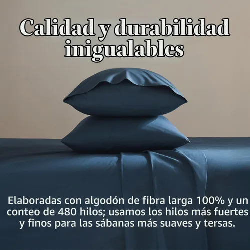 Vista 5 de Brooklinen Funda de edredón de satén de lujo de calidad hotelera, tamaño Abismo