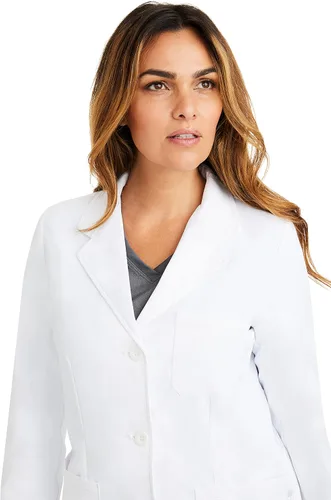 Vista 6 de Healing Hands White Lab Coat 5 Pocket 5160 Flo Full Sleeve Women's Consult Lab Coat The White Coat Minimalist Collection