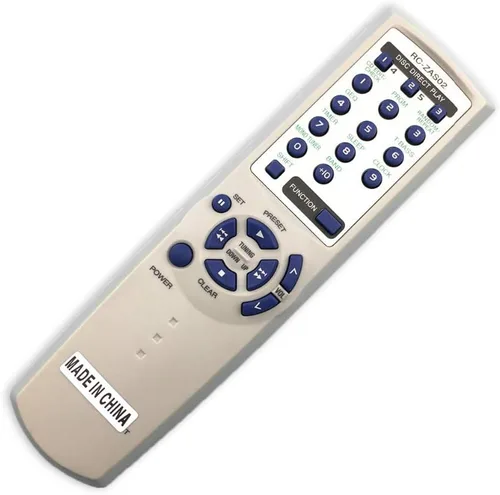 Vista 2 de 1 unids control remoto adecuado para AIWA tv AV SYSTEM amplificador de potencia de audio RC-ZAS02 CONTROLLER reproductor de DVD