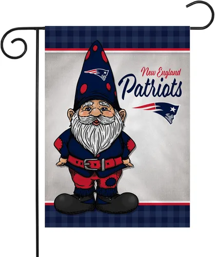 Vista 27 de Rico Industries NFL Gnomo - Bandera de jardín de doble cara de 13 x 18 pulgadas