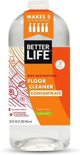 Vista 11 de Limpiador de pisos Better Life - Limpiador líquido multiusos para madera, baldosas, laminado, vinilo, bambú - Limpiador de suelos de madera dura