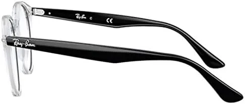 Vista 3 de Ray-Ban RX2180v Round Prescription Eyeglass Frames