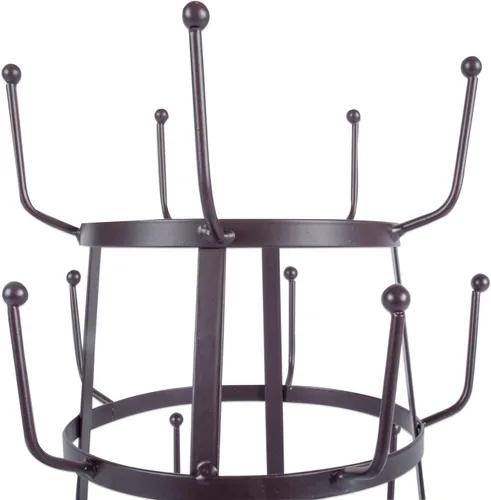 Vista 2 de Home Traditions - Soporte para encimera o despensa de 3 niveles para tazas de café, vasos y tazas