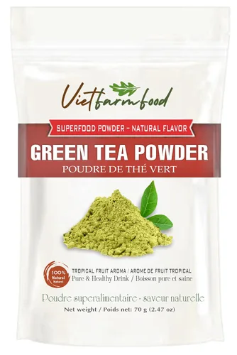Vista 3 de Polvo de remolacha 5,29 oz (150 g) VIETFARMFOOD: Polvo vegetal puro liofilizado, hecho de verduras reales sin azúcar añadido - Perfecto