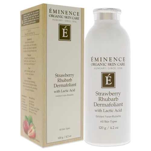 Vista 5 de Eminence, dermaexfoliante de ruibarbo y fresa, 4.2 onzas